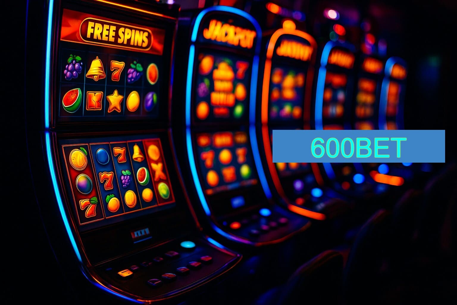 Diversos jogos de caça-níqueis